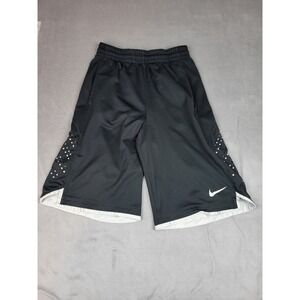 Nike Basketball Shorts Mens Small Black Baggy Loose Hoop Long Lightweight Trunks